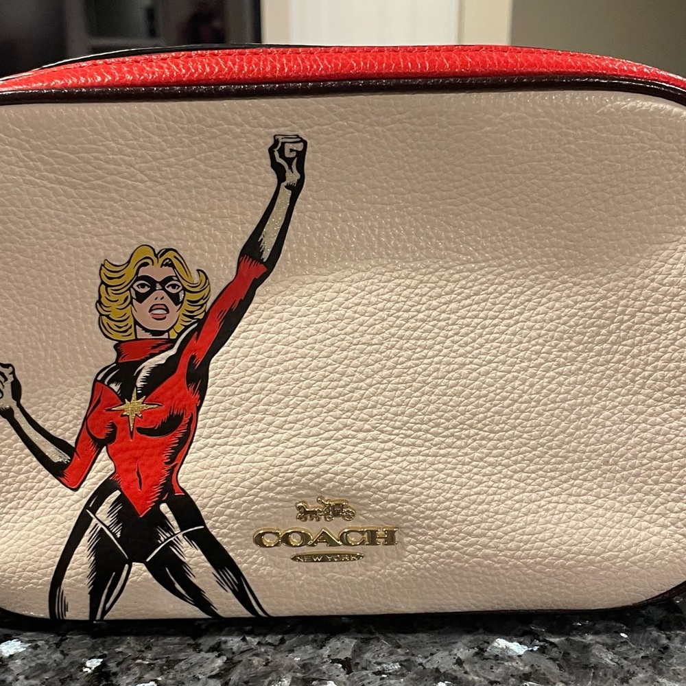 Coach Marvel Carol Danvers Limited Edition Camera Bag